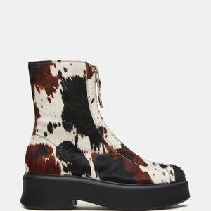 Steve Madden Cow-print Jones Boots